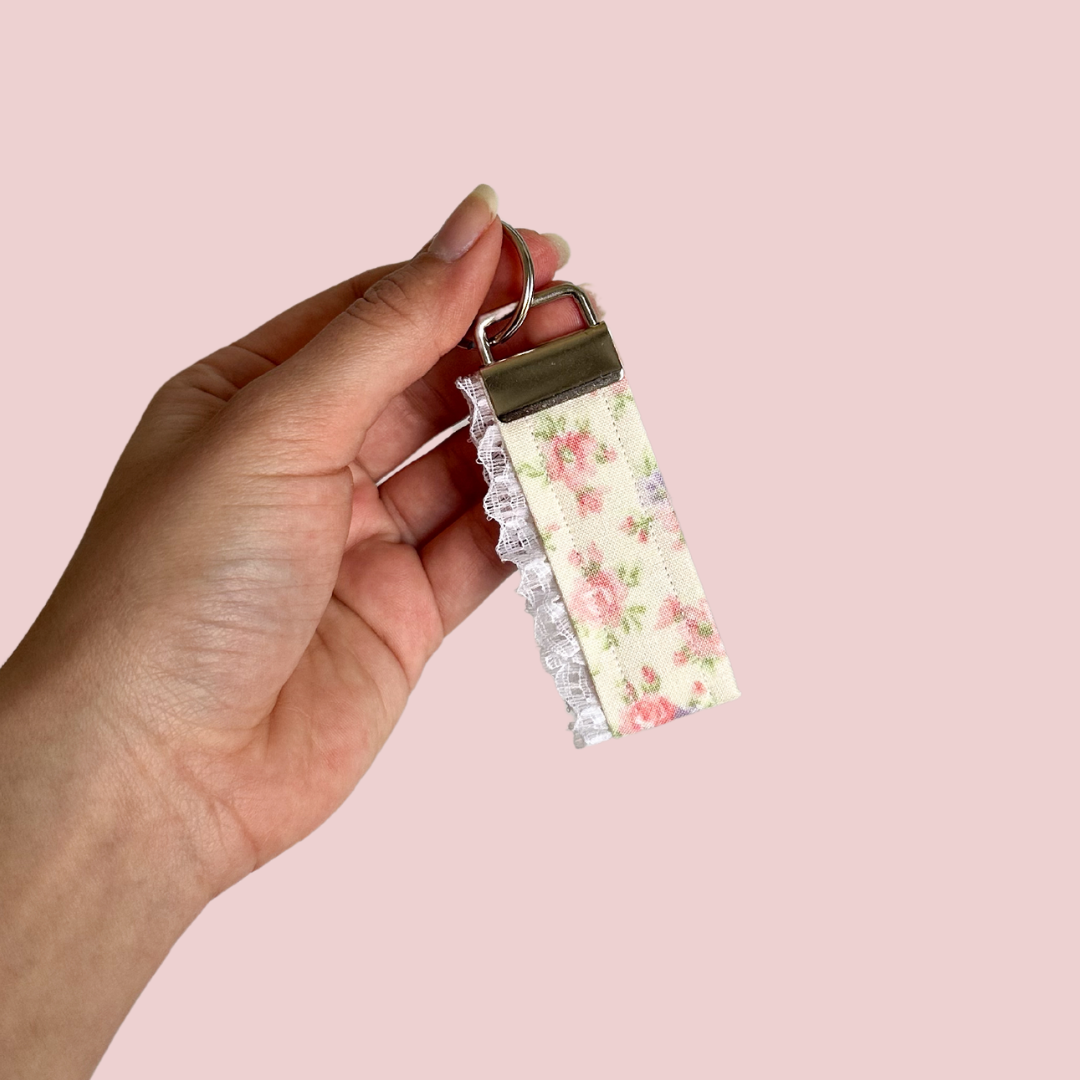 Sweet Floral Mini Keychain